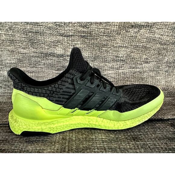 Adidas Ultraboost 5.0 Dna Black Solar Yellow Shoes Men's Size 12 H68071 - Picture 6 of 10